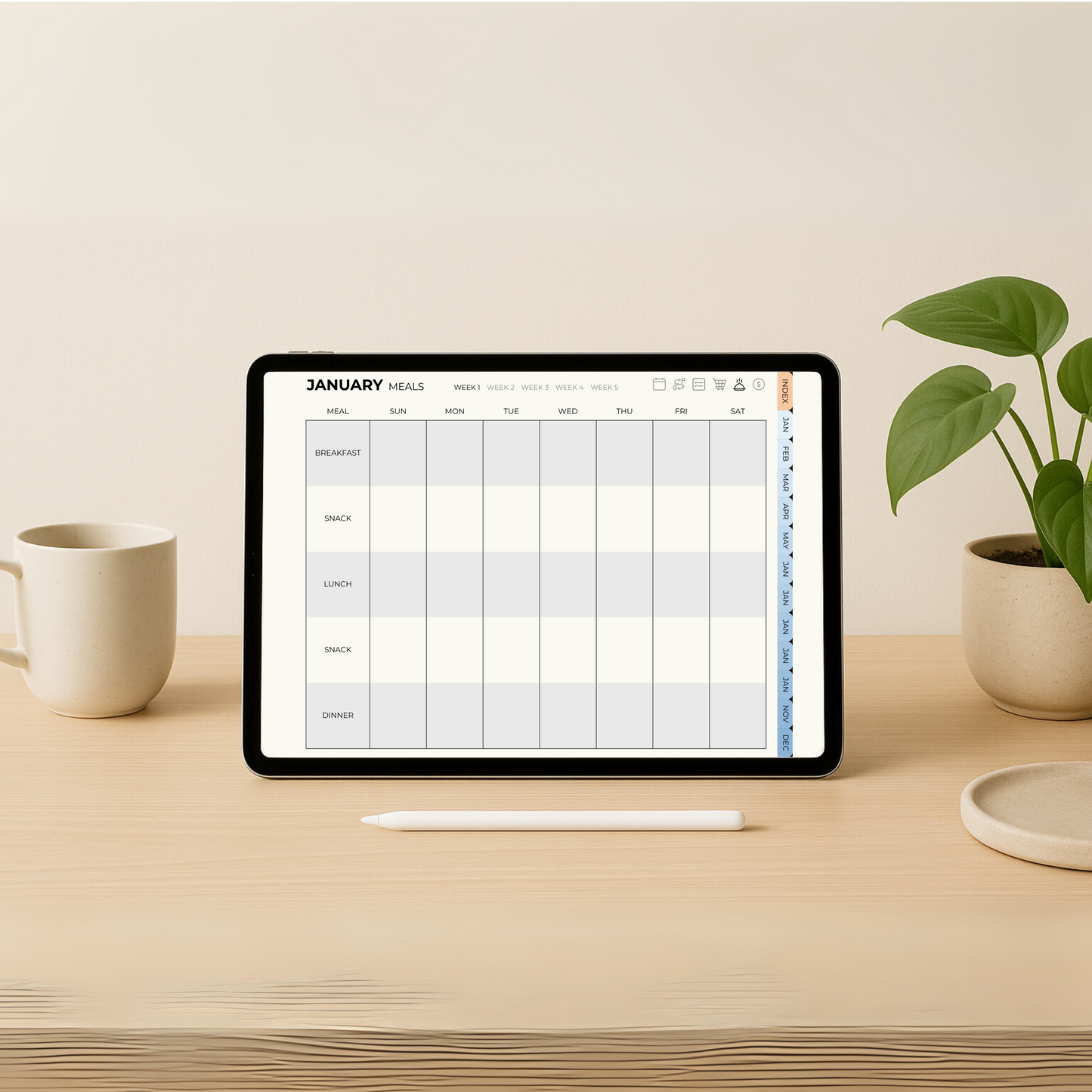 2025 Planlees Planner